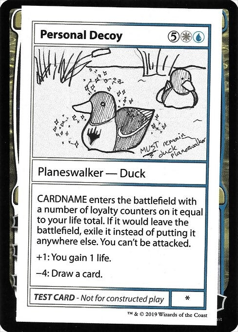 Personal Decoy (No PW Symbol) [Mystery Booster: Convention Edition Exclusives]