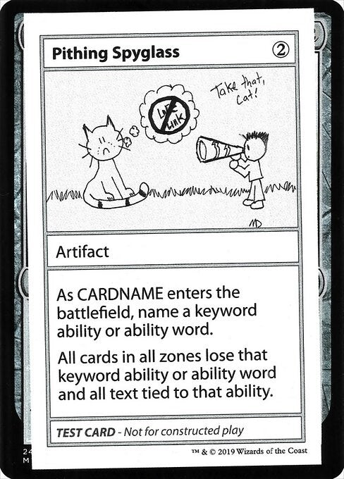 Image for Pithing Spyglass (No PW Symbol) [Mystery Booster: Convention Edition Exclusives] - Magic: The Gathering