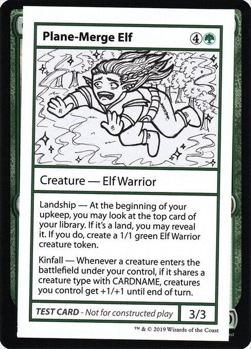 Image for Plane-Merge Elf (No PW Symbol) [Mystery Booster: Convention Edition Exclusives] - Magic: The Gathering
