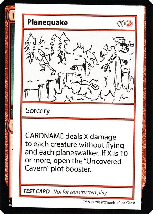 Image for Planequake (No PW Symbol) [Mystery Booster: Convention Edition Exclusives] - Magic: The Gathering