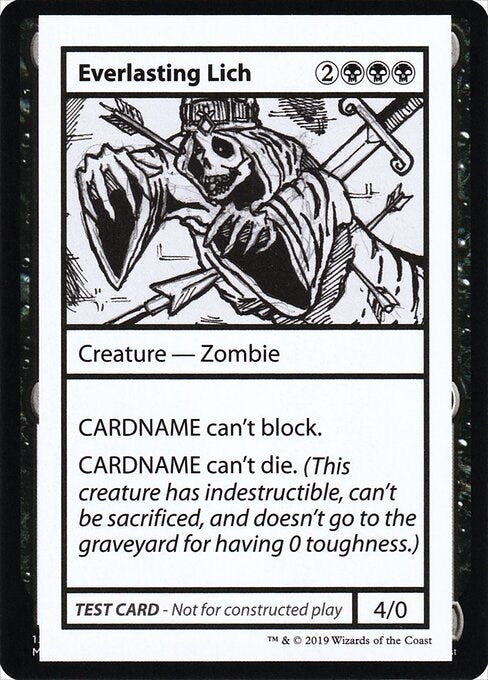 Image for Everlasting Lich (No PW Symbol) [Mystery Booster: Convention Edition Exclusives] - Magic: The Gathering