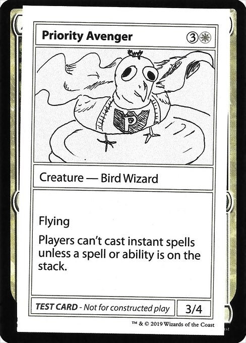 Image for Priority Avenger (No PW Symbol) [Mystery Booster: Convention Edition Exclusives] - Magic: The Gathering