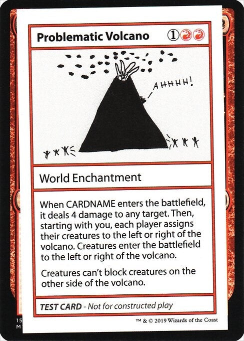 Image for Problematic Volcano (No PW Symbol) [Mystery Booster: Convention Edition Exclusives] - Magic: The Gathering