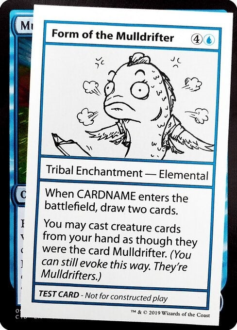 Image for Form of the Mulldrifter (No PW Symbol) [Mystery Booster: Convention Edition Exclusives] - Magic: The Gathering