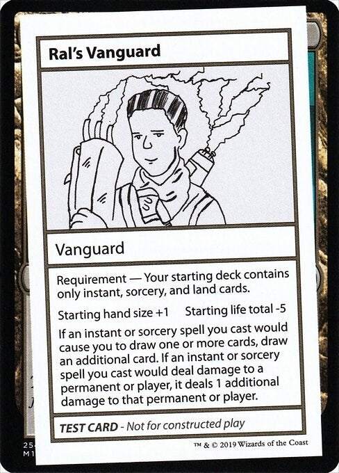 Image for Ral's Vanguard (No PW Symbol) [Mystery Booster: Convention Edition Exclusives] - Magic: The Gathering