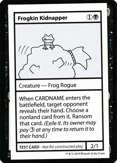 Image for Frogkin Kidnapper (No PW Symbol) [Mystery Booster: Convention Edition Exclusives] - Magic: The Gathering