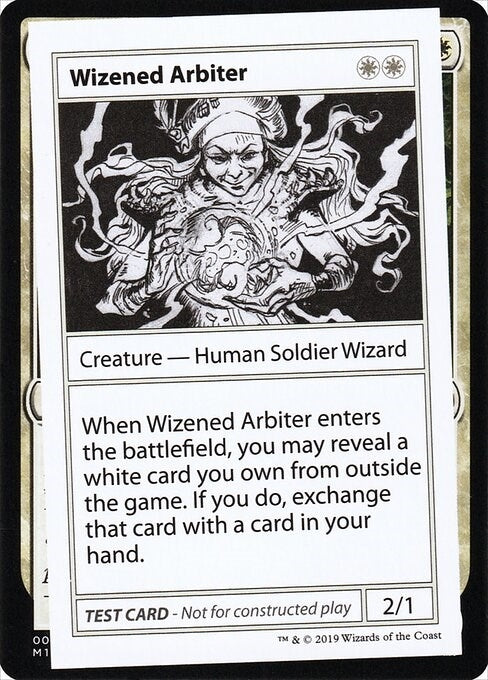 Image for Wizened Arbiter (No PW Symbol) [Mystery Booster: Convention Edition Exclusives] - Magic: The Gathering