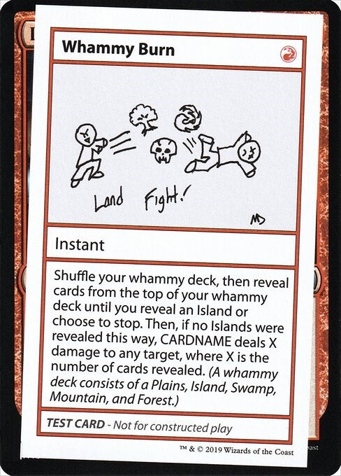 Image for Whammy Burn (No PW Symbol) [Mystery Booster: Convention Edition Exclusives] - Magic: The Gathering
