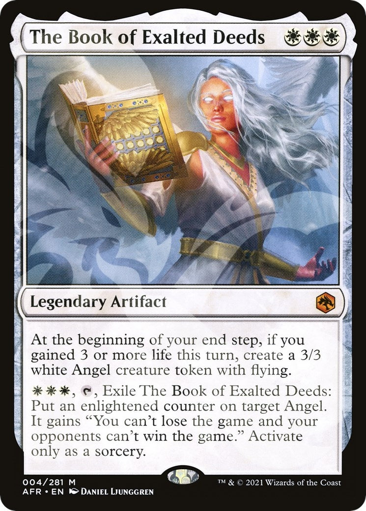Image for The Book of Exalted Deeds (4) [AFR Ampersand Promos] - Magic: The Gathering