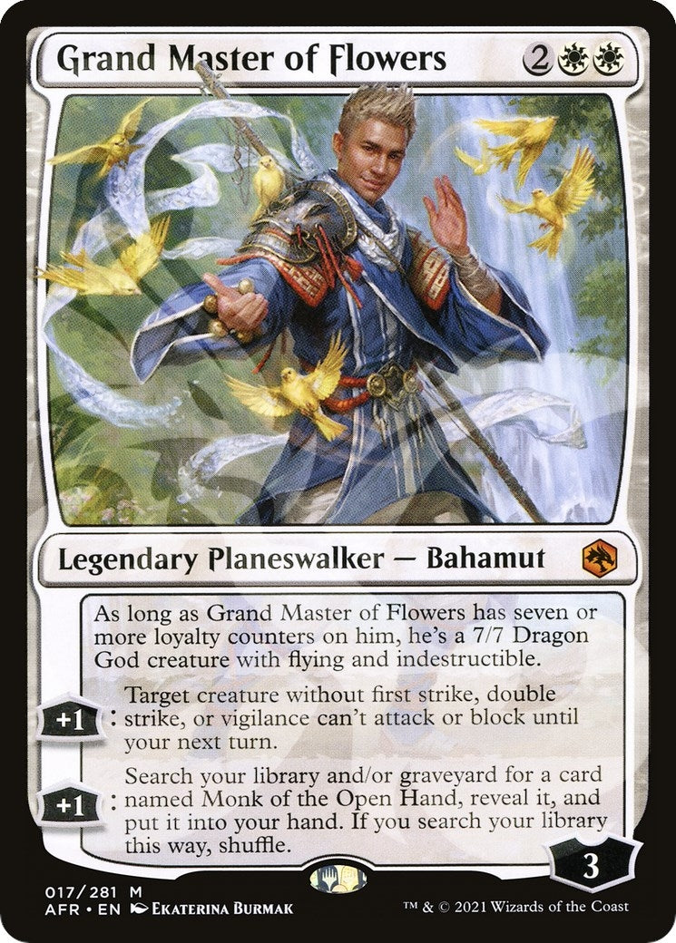 Image for Grand Master of Flowers (17) [AFR Ampersand Promos] - Magic: The Gathering