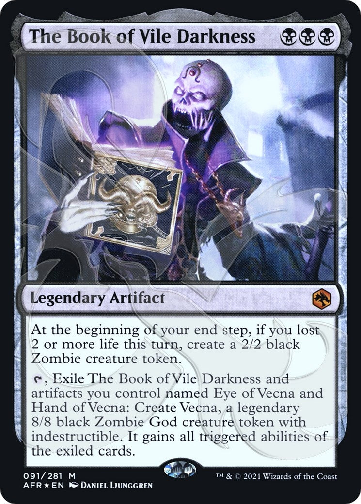 Image for The Book of Vile Darkness (91) [AFR Ampersand Promos] - Magic: The Gathering