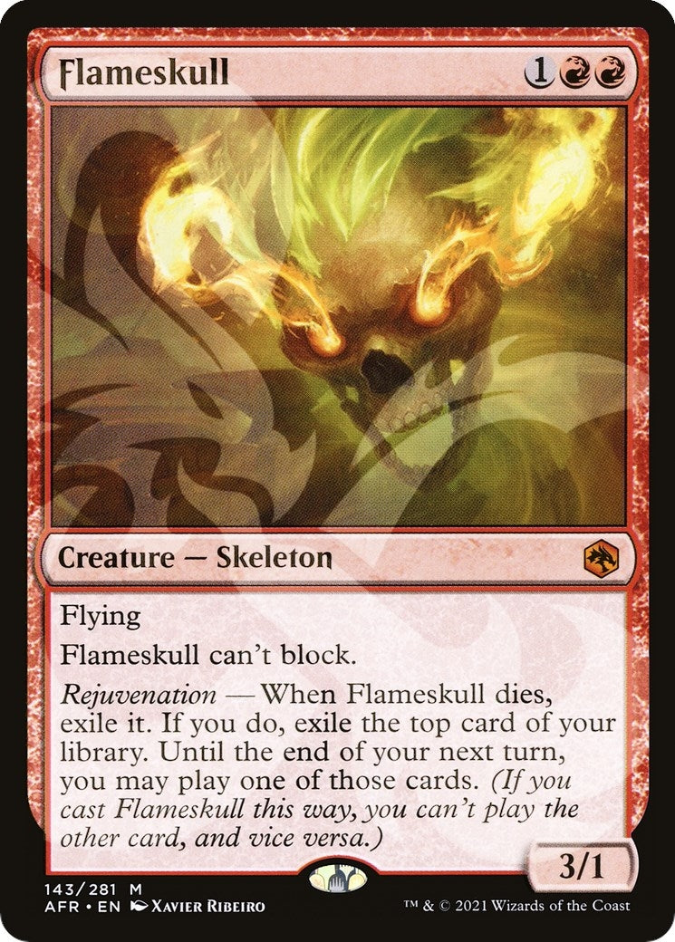 Image for Flameskull (143) [AFR Ampersand Promos] - Magic: The Gathering