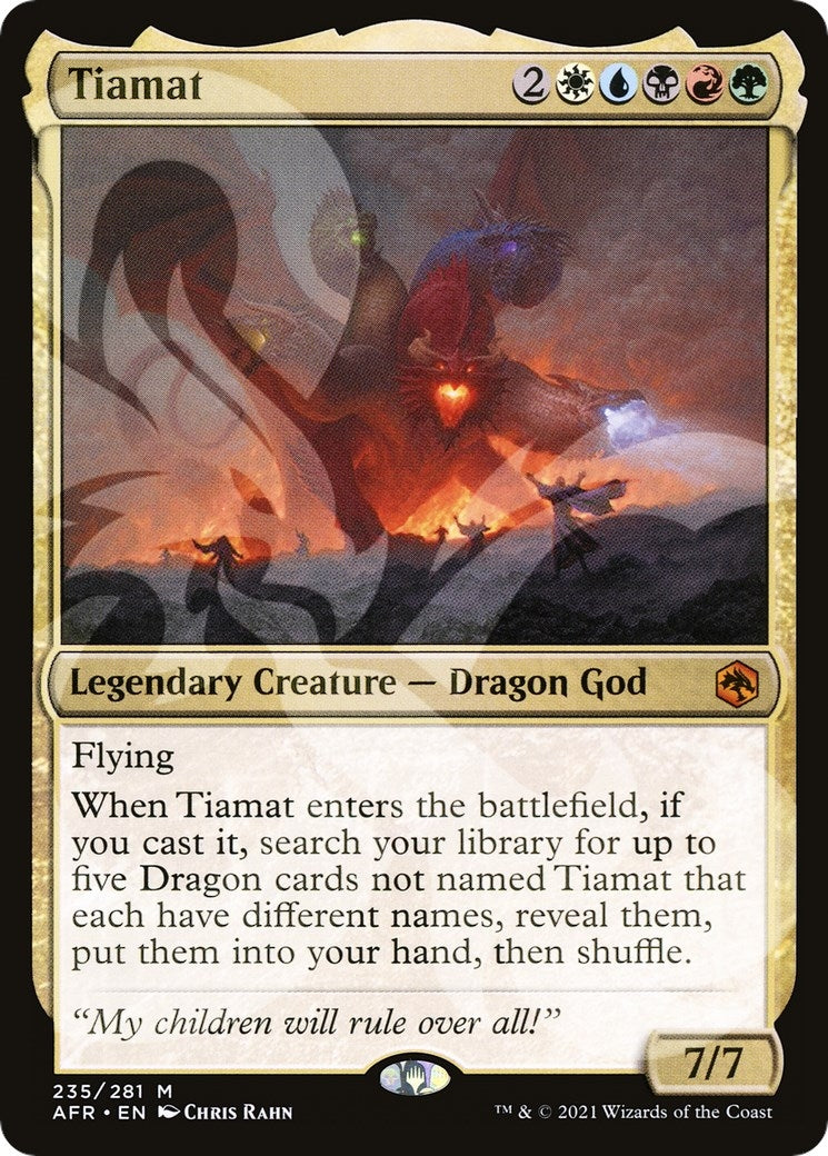 Image for Tiamat (235) [AFR Ampersand Promos] - Magic: The Gathering