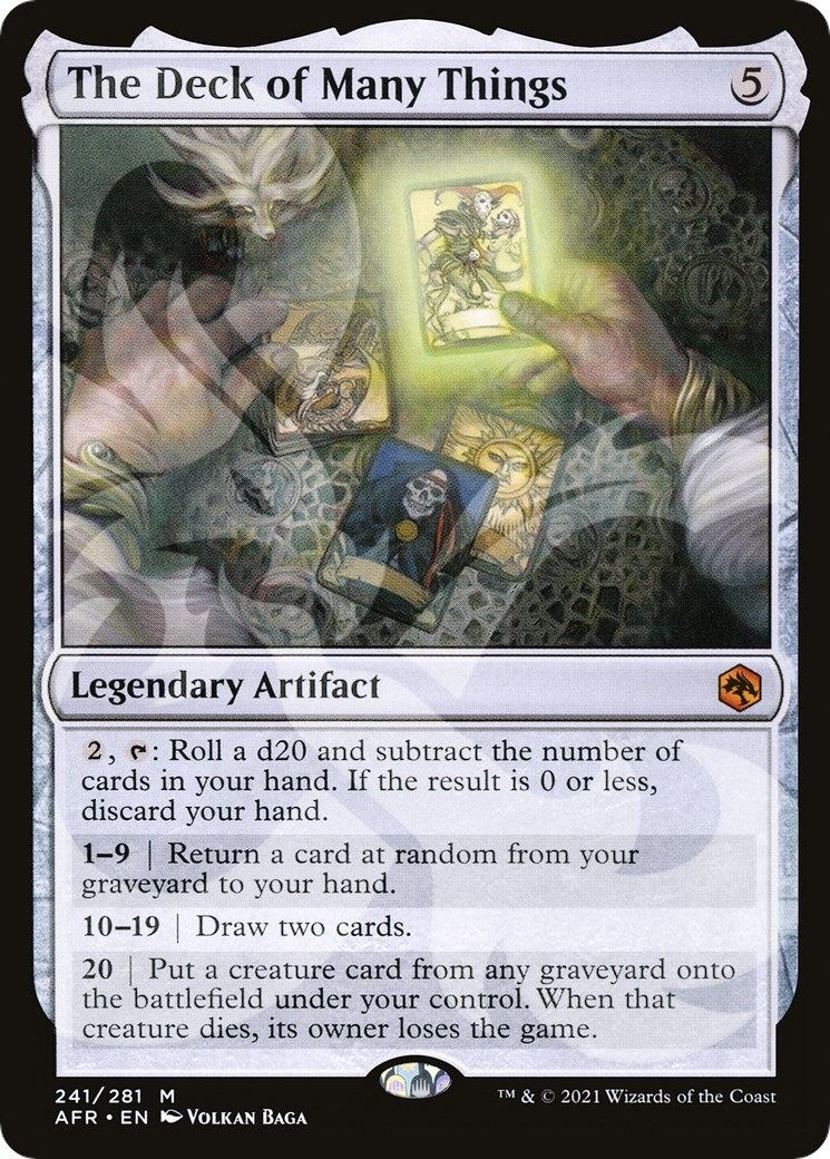 Image for The Deck of Many Things (241) [AFR Ampersand Promos] - Magic: The Gathering
