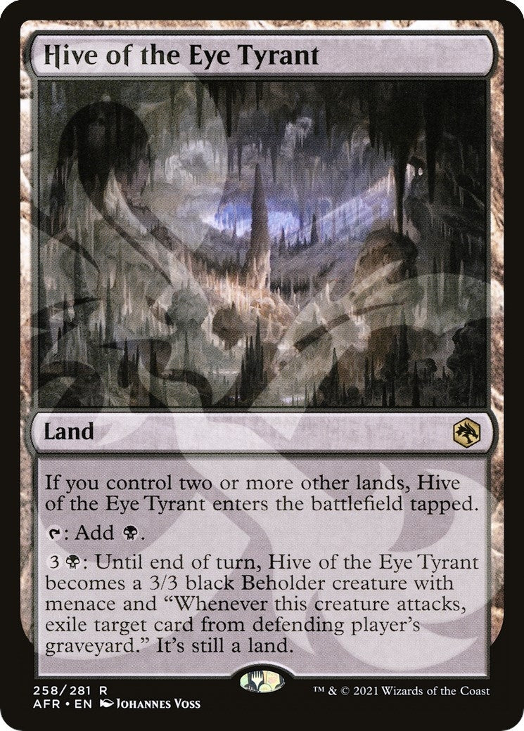 Image for Hive of the Eye Tyrant (258) [AFR Ampersand Promos] - Magic: The Gathering