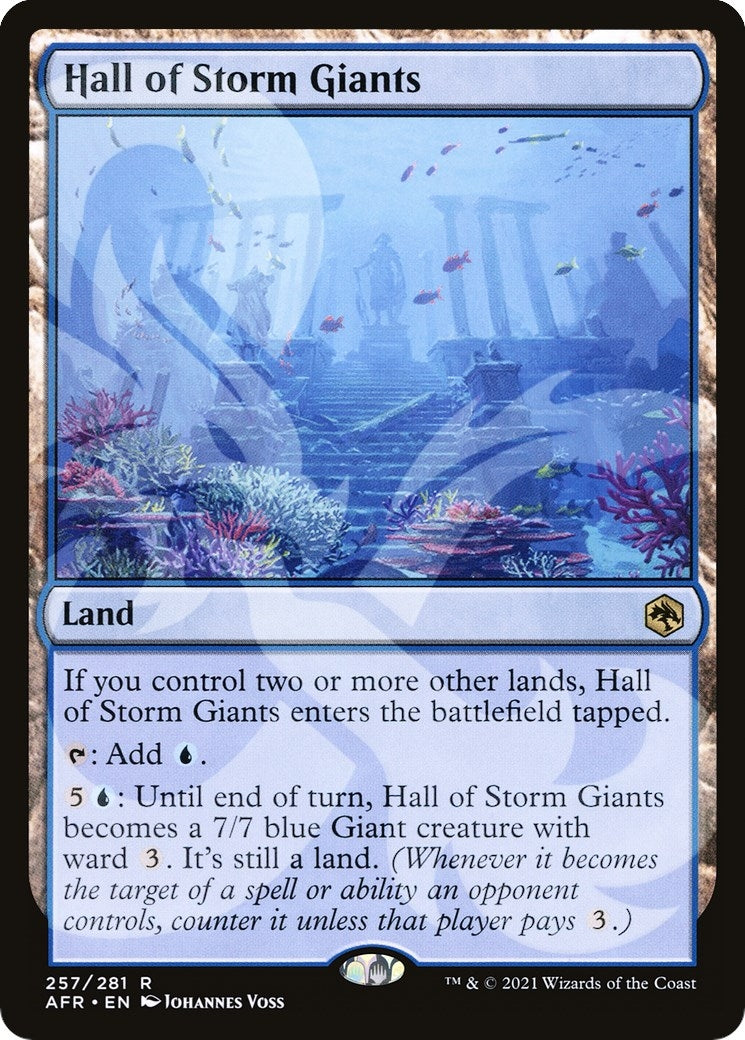 Image for Hall of Storm Giants (257) [AFR Ampersand Promos] - Magic: The Gathering