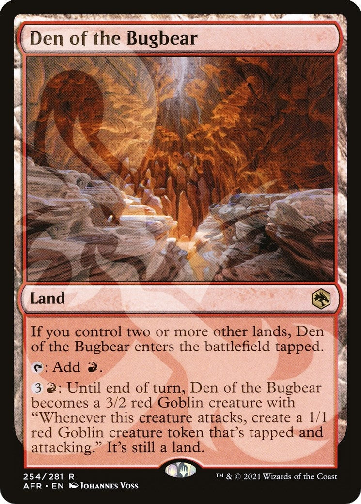 Image for Den of the Bugbear (254) [AFR Ampersand Promos] - Magic: The Gathering