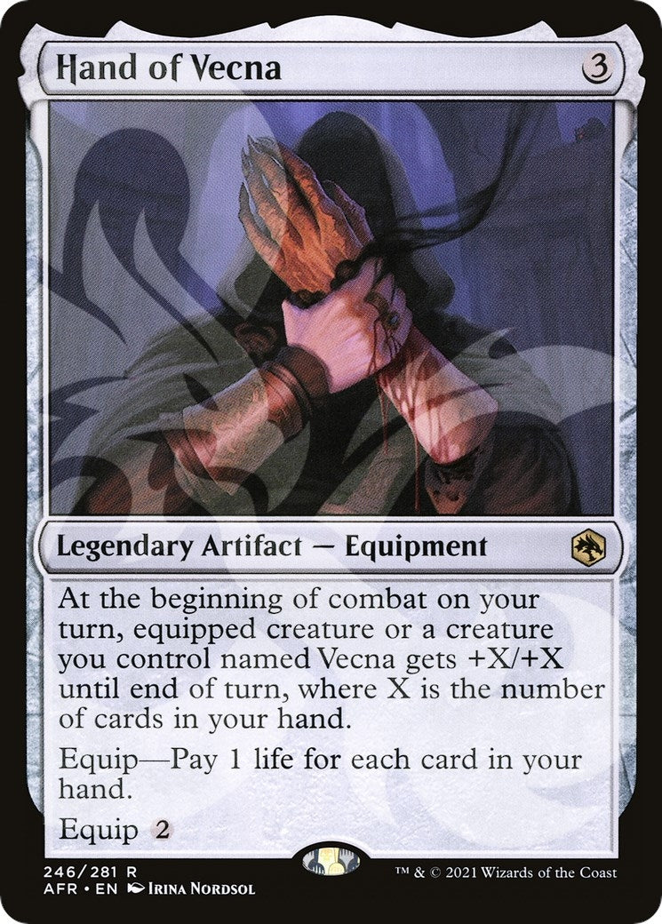 Image for Hand of Vecna (246) [AFR Ampersand Promos] - Magic: The Gathering