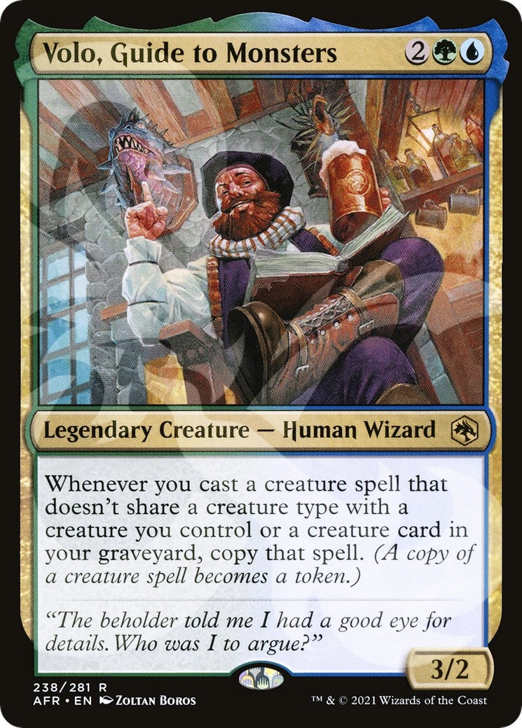 Image for Volo, Guide to Monsters (238) [AFR Ampersand Promos] - Magic: The Gathering