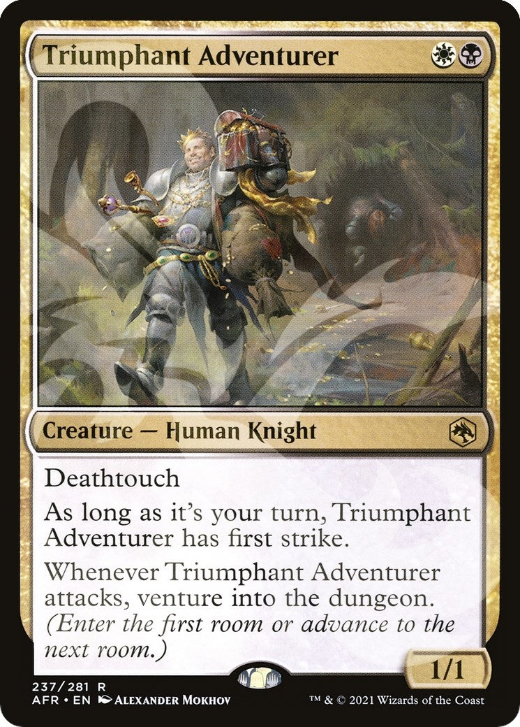 Image for Triumphant Adventurer (237) [AFR Ampersand Promos] - Magic: The Gathering
