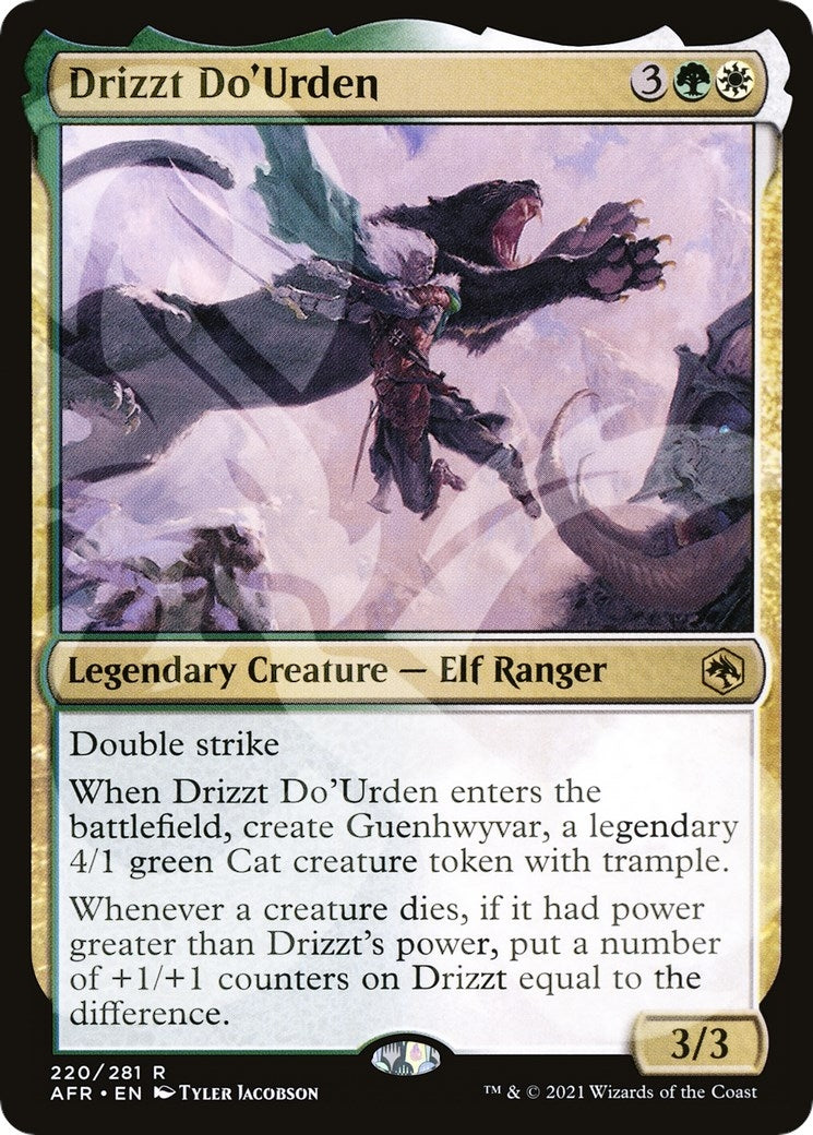 Image for Drizzt Do'Urden (220) [AFR Ampersand Promos] - Magic: The Gathering