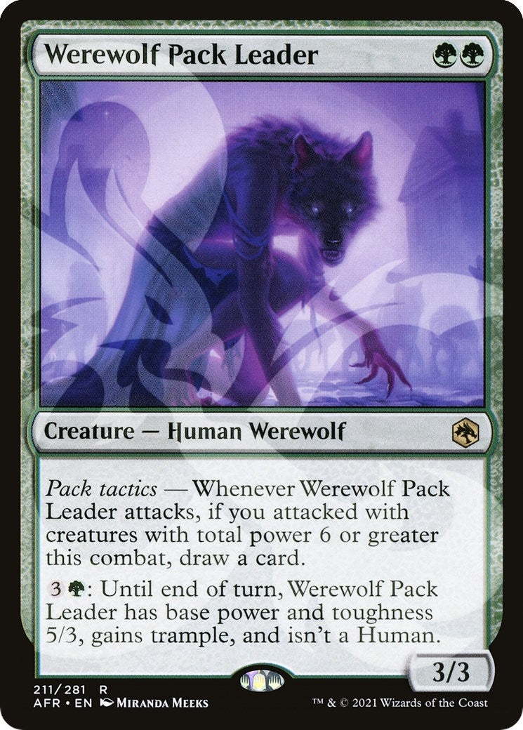 Image for Werewolf Pack Leader (211) [AFR Ampersand Promos] - Magic: The Gathering