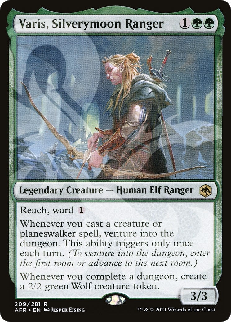 Image for Varis, Silverymoon Ranger (209) [AFR Ampersand Promos] - Magic: The Gathering