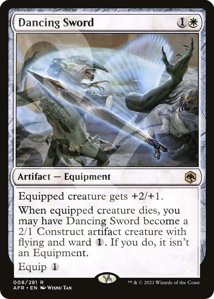 Image for Dancing Sword (8) [AFR Ampersand Promos] - Magic: The Gathering