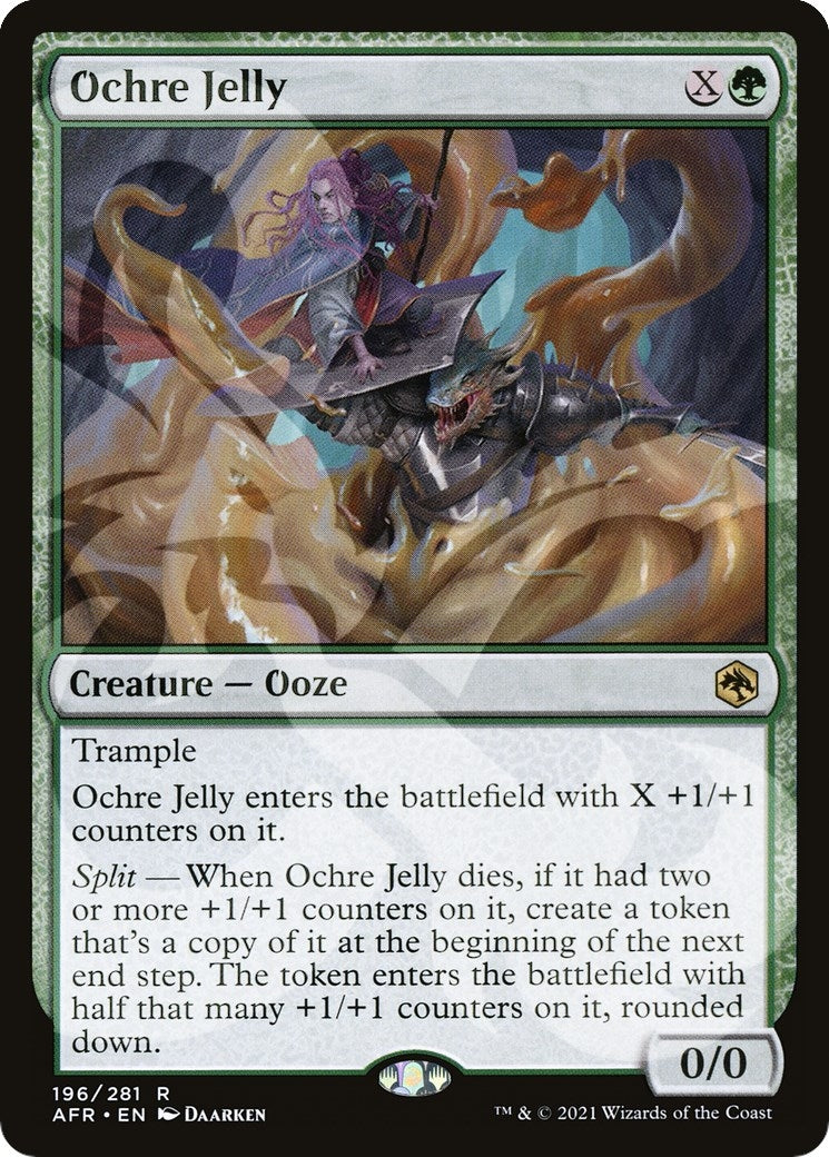 Image for Ochre Jelly (196) [AFR Ampersand Promos] - Magic: The Gathering