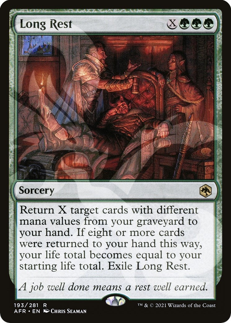 Image for Long Rest (193) [AFR Ampersand Promos] - Magic: The Gathering