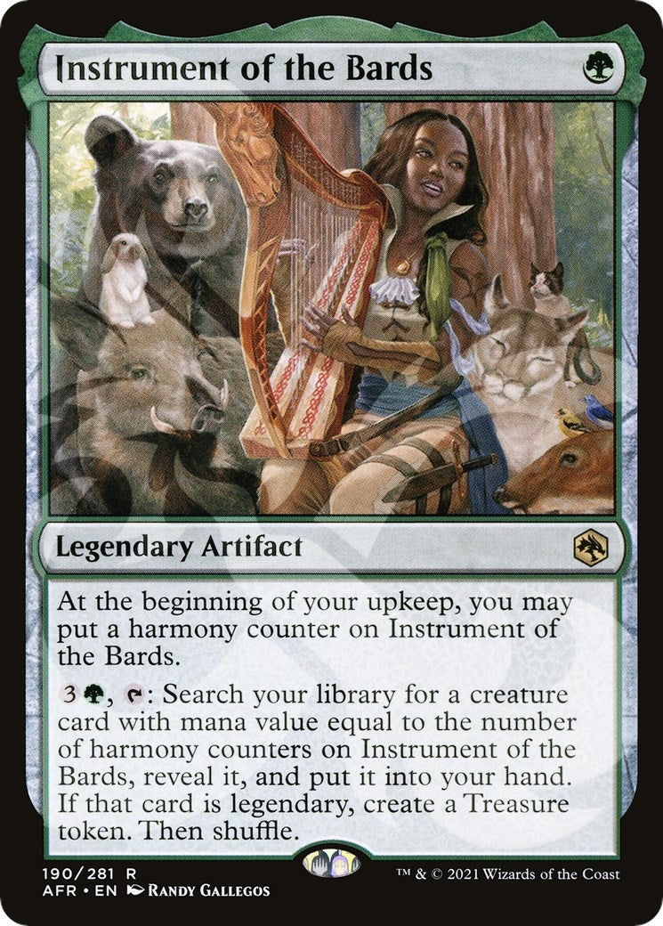 Image for Instrument of the Bards (190) [AFR Ampersand Promos] - Magic: The Gathering