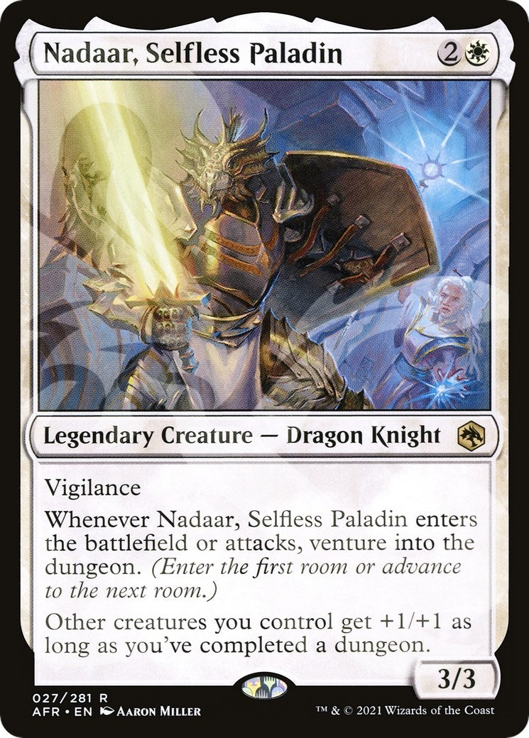 Image for Nadaar, Selfless Paladin (27) [AFR Ampersand Promos] - Magic: The Gathering