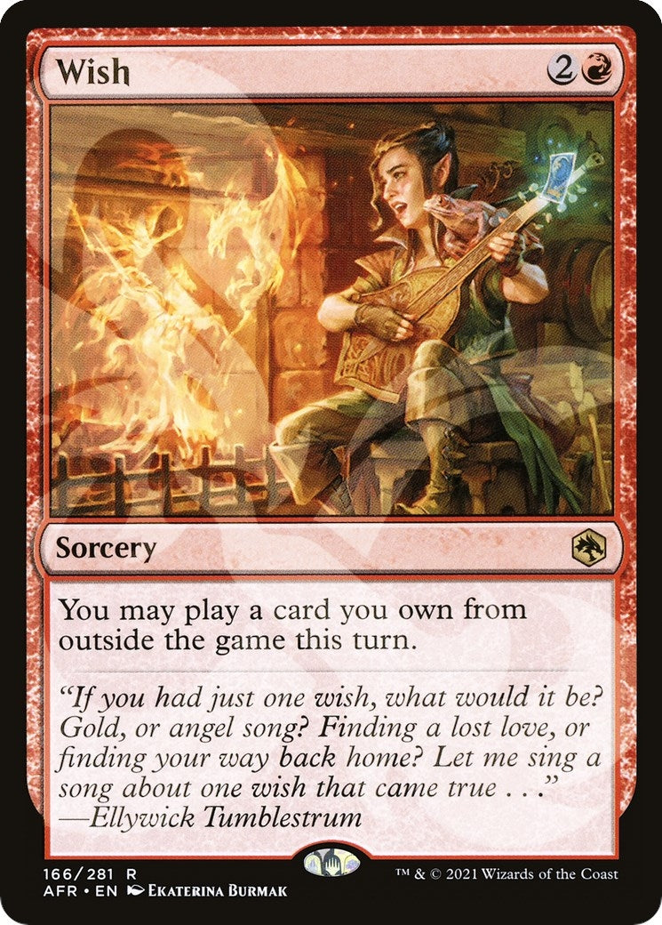 Image for Wish (166) [AFR Ampersand Promos] - Magic: The Gathering