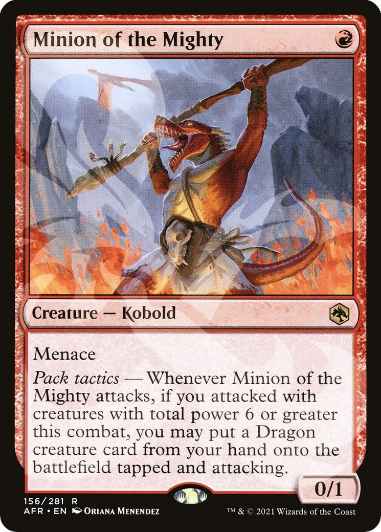 Image for Minion of the Mighty (156) [AFR Ampersand Promos] - Magic: The Gathering