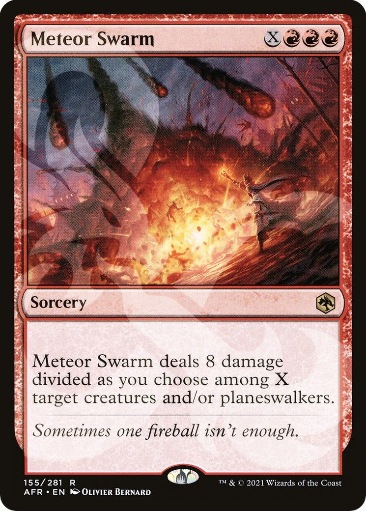 Image for Meteor Swarm (155) [AFR Ampersand Promos] - Magic: The Gathering