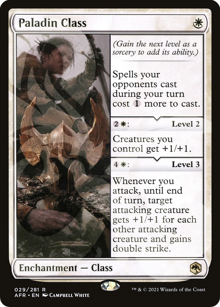Image for Paladin Class (29) [AFR Ampersand Promos] - Magic: The Gathering
