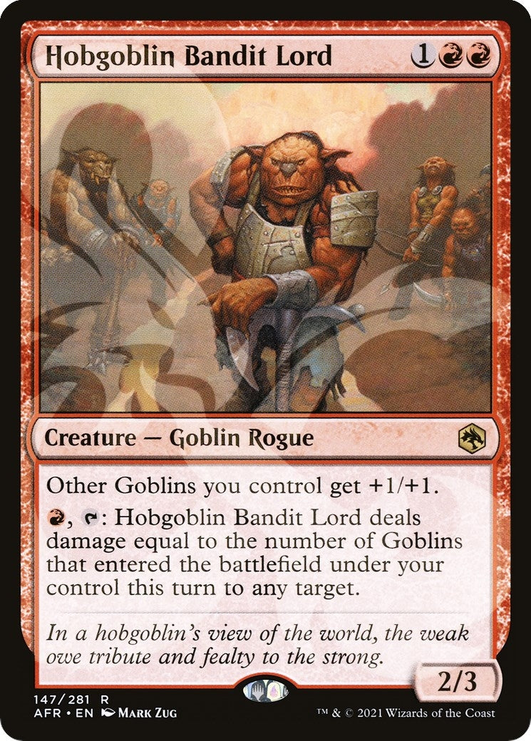 Image for Hobgoblin Bandit Lord (147) [AFR Ampersand Promos] - Magic: The Gathering