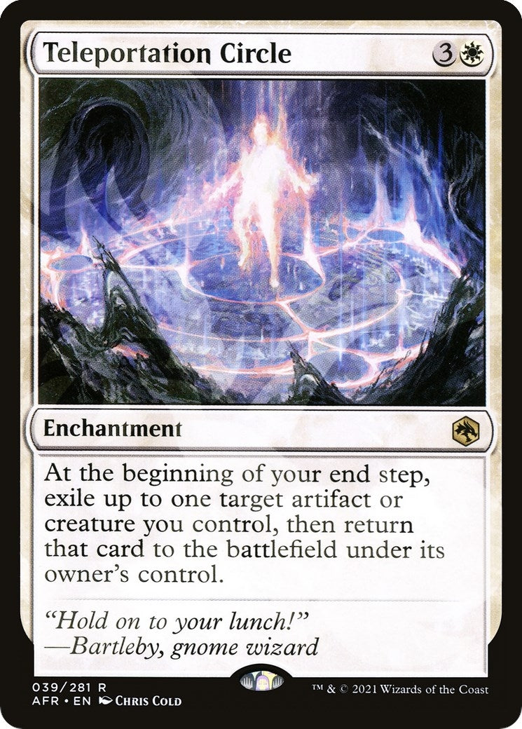 Image for Teleportation Circle (39) [AFR Ampersand Promos] - Magic: The Gathering