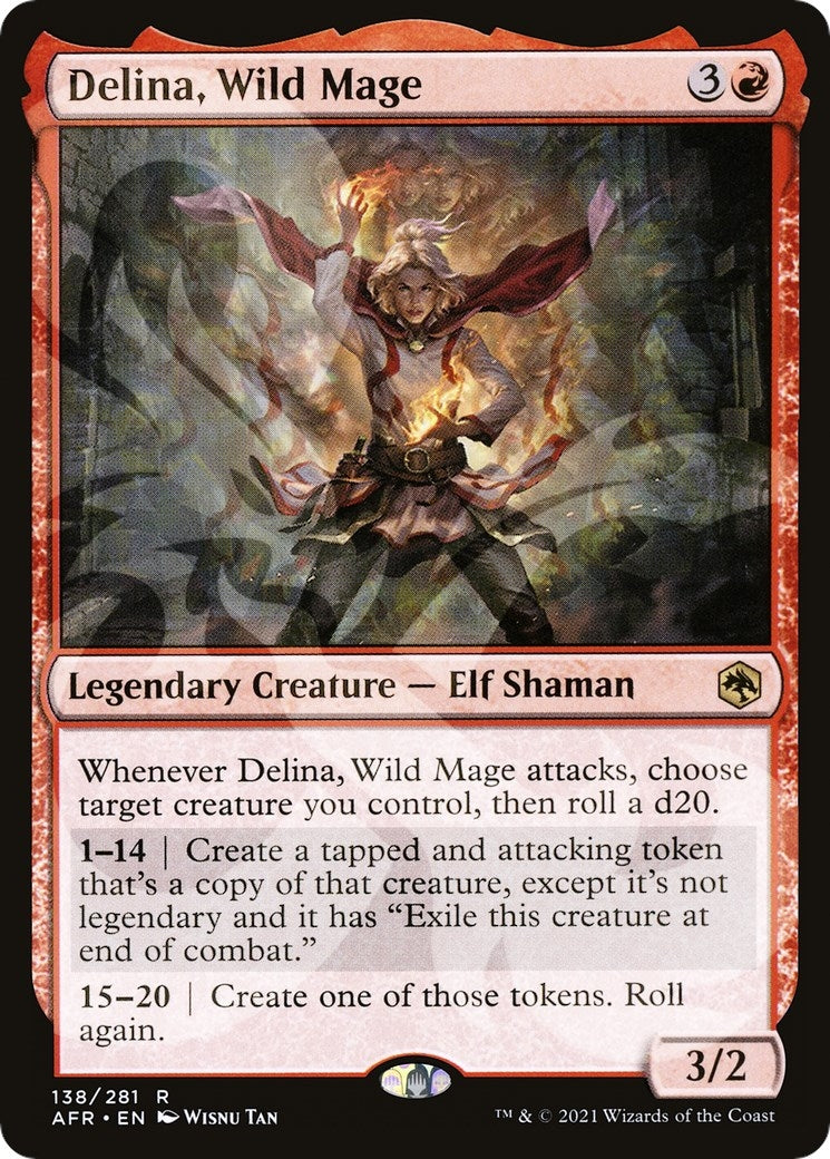 Image for Delina, Wild Mage (138) [AFR Ampersand Promos] - Magic: The Gathering