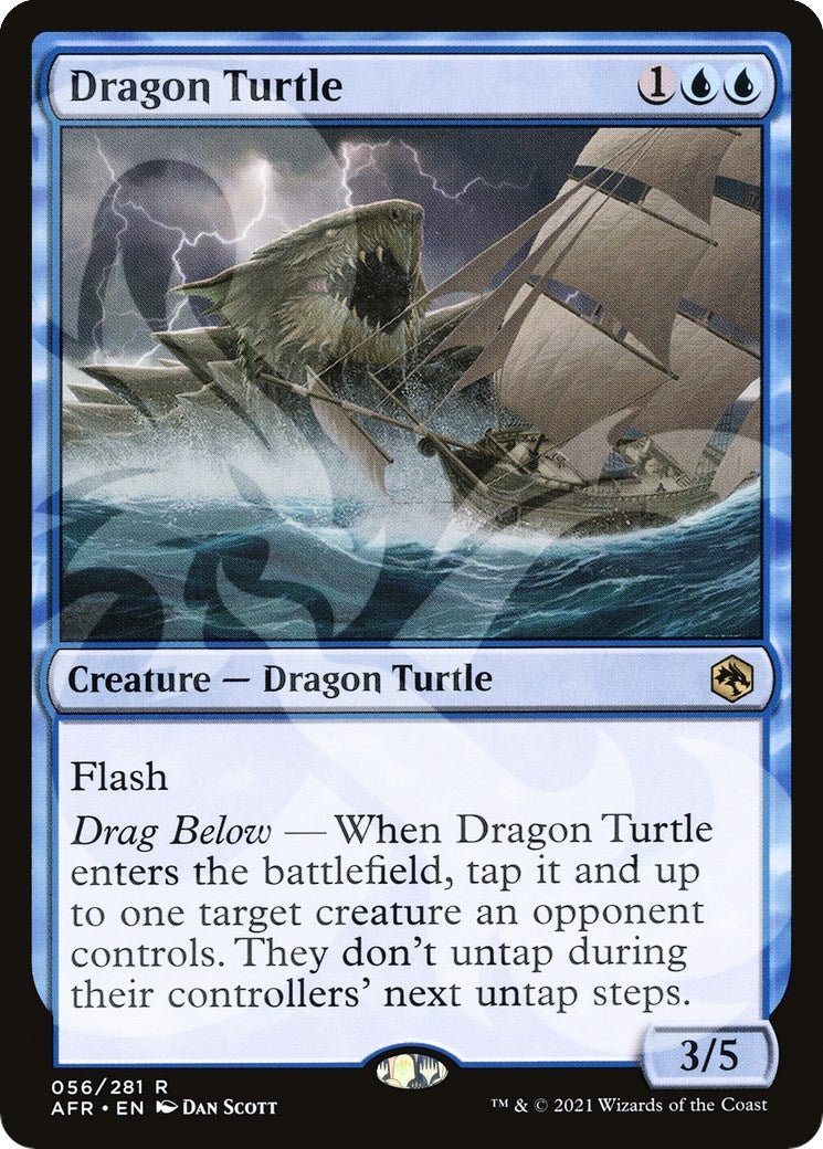 Image for Dragon Turtle (56) [AFR Ampersand Promos] - Magic: The Gathering