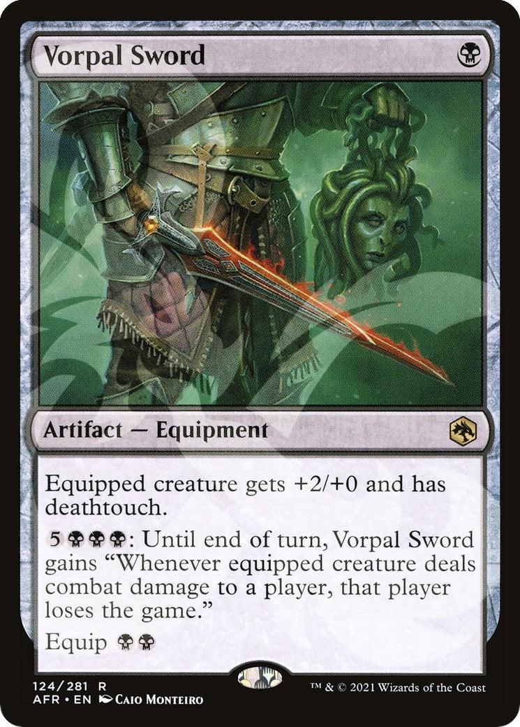 Image for Vorpal Sword (124) [AFR Ampersand Promos] - Magic: The Gathering