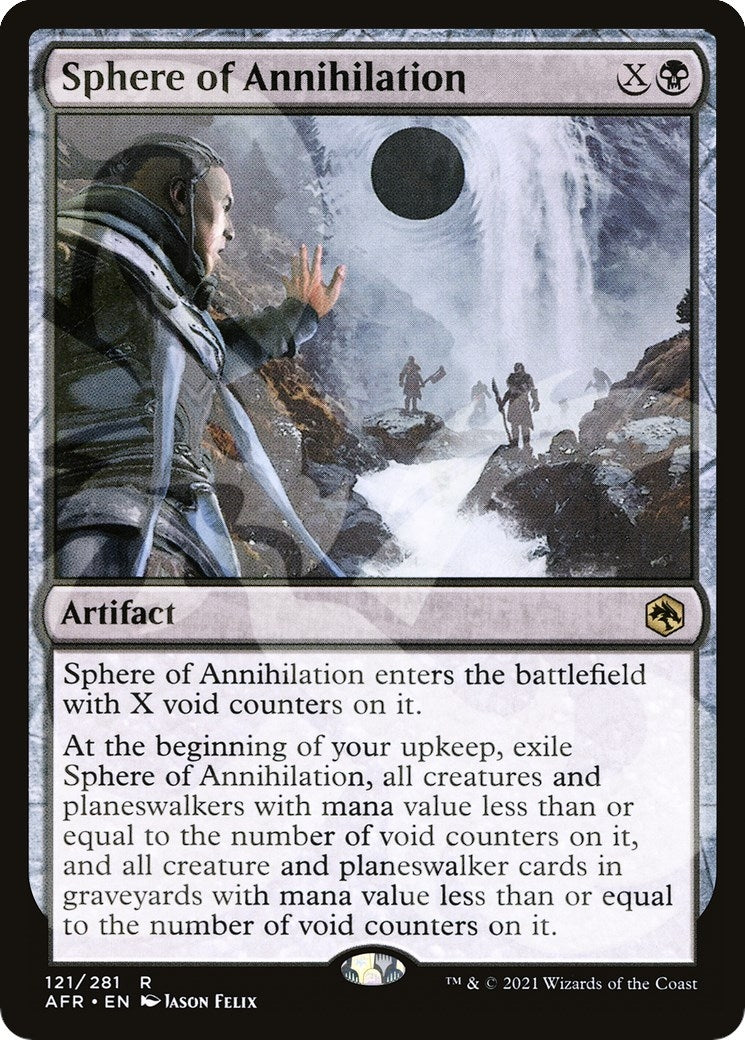 Image for Sphere of Annihilation (121) [AFR Ampersand Promos] - Magic: The Gathering
