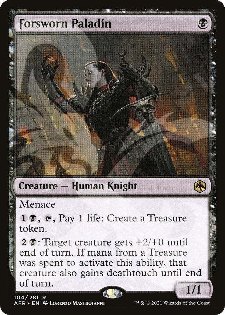 Image for Forsworn Paladin (104) [AFR Ampersand Promos] - Magic: The Gathering