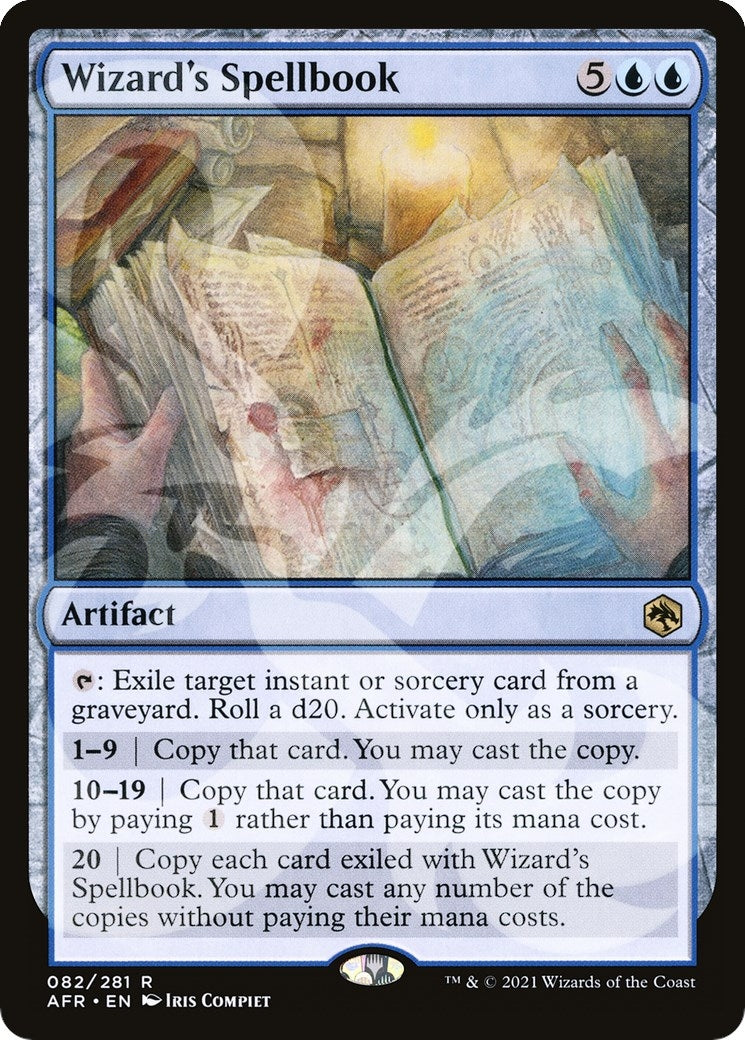 Image for Wizard's Spellbook (82) [AFR Ampersand Promos] - Magic: The Gathering