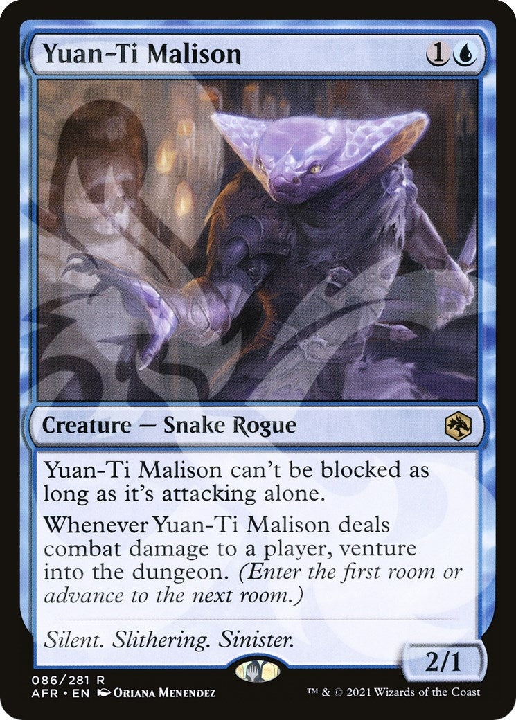 Image for Yuan-Ti Malison (86) [AFR Ampersand Promos] - Magic: The Gathering