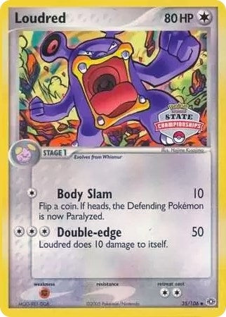 Image for Loudred 35/106 (State Championships) (035/106) [League & Championship Cards] - Pokemon