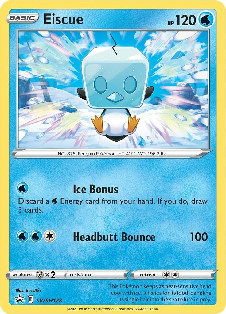 Image for Eiscue - SWSH128 (SWSH128) [SWSH: Sword & Shield Promo Cards] - Pokemon