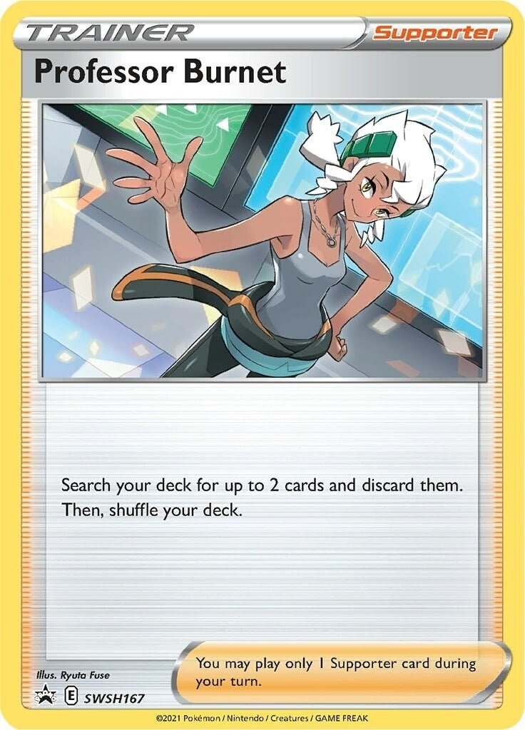 Image for Professor Burnet - SWSH167 (SWSH167) [SWSH: Sword & Shield Promo Cards] - Pokemon