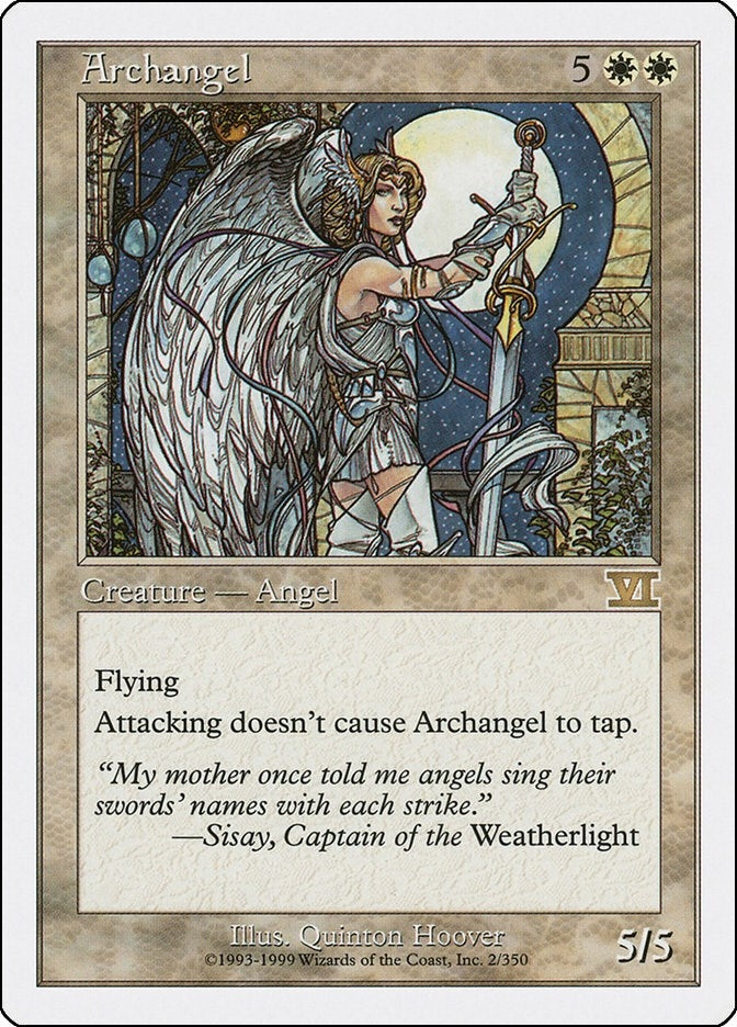 Image for Archangel (2) [Classic Sixth Edition] - Magic: The Gathering
