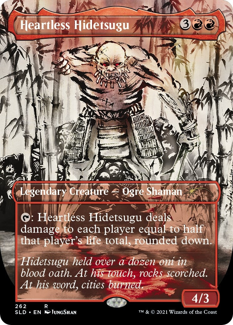 Image for Heartless Hidetsugu (262) [Secret Lair Drop Series] - Magic: The Gathering